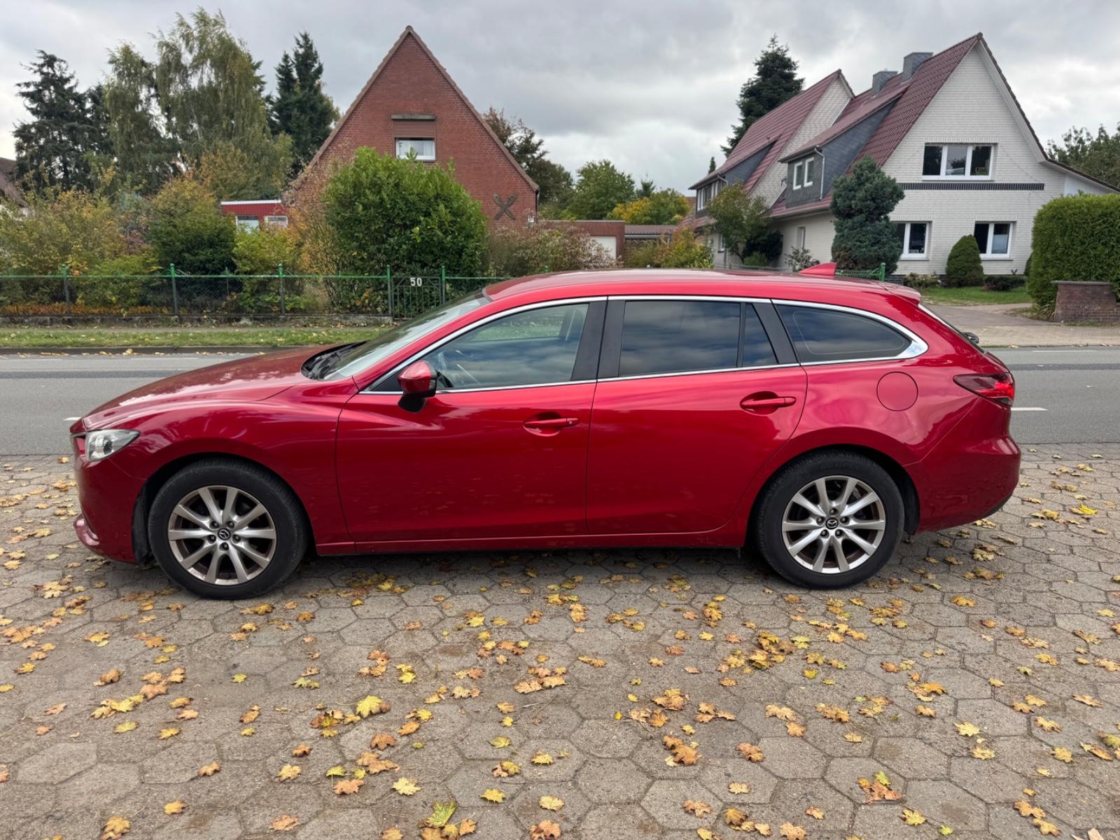 MAZDA 6 BREAK 2.2 SKYACTIV-D 150ch BUSINESS LINE - GPS - PHARES MATRIX LED - ATTELAGE - CLIM BIZONE