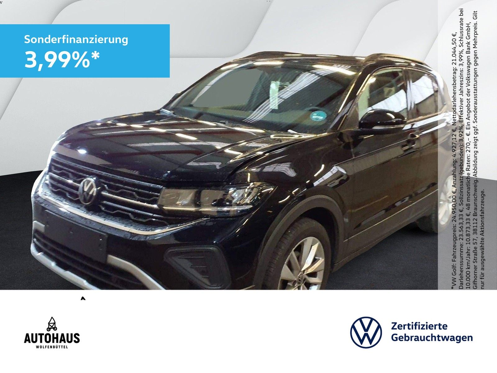 Volkswagen T-Cross Goal 1.0 TSI DSG ACC AHK LED NAV PDC SHZ