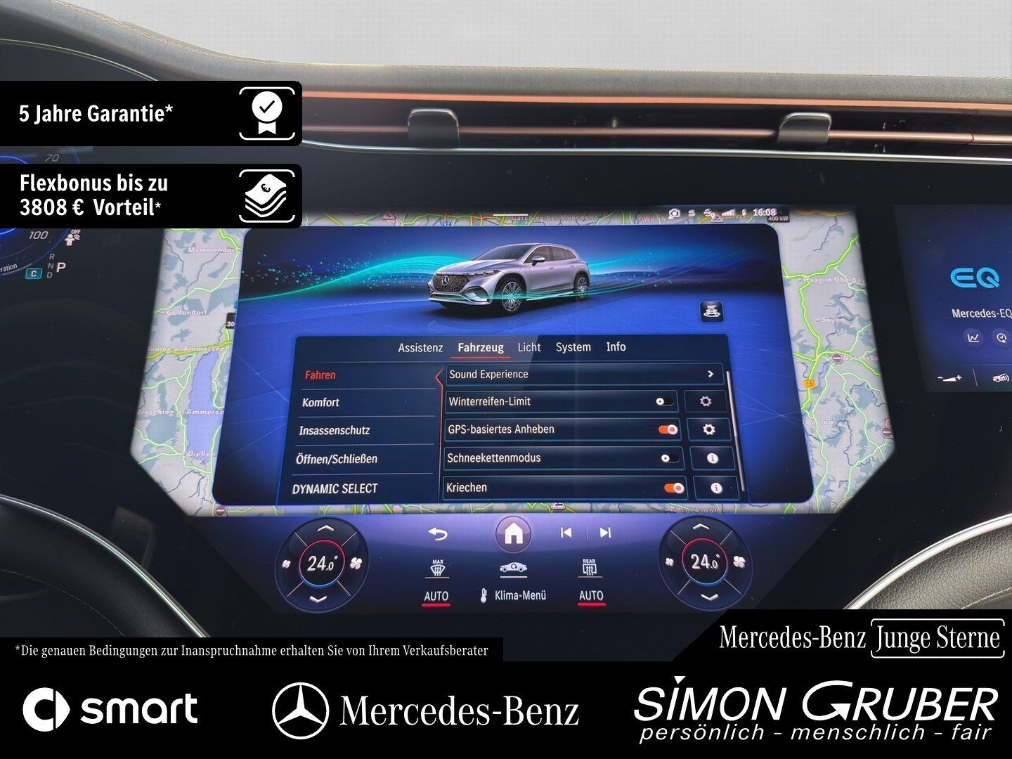 Fahrzeugabbildung Mercedes-Benz EQS 580 4M SUV AMG Premium+ Massage AHK 7 Sitze