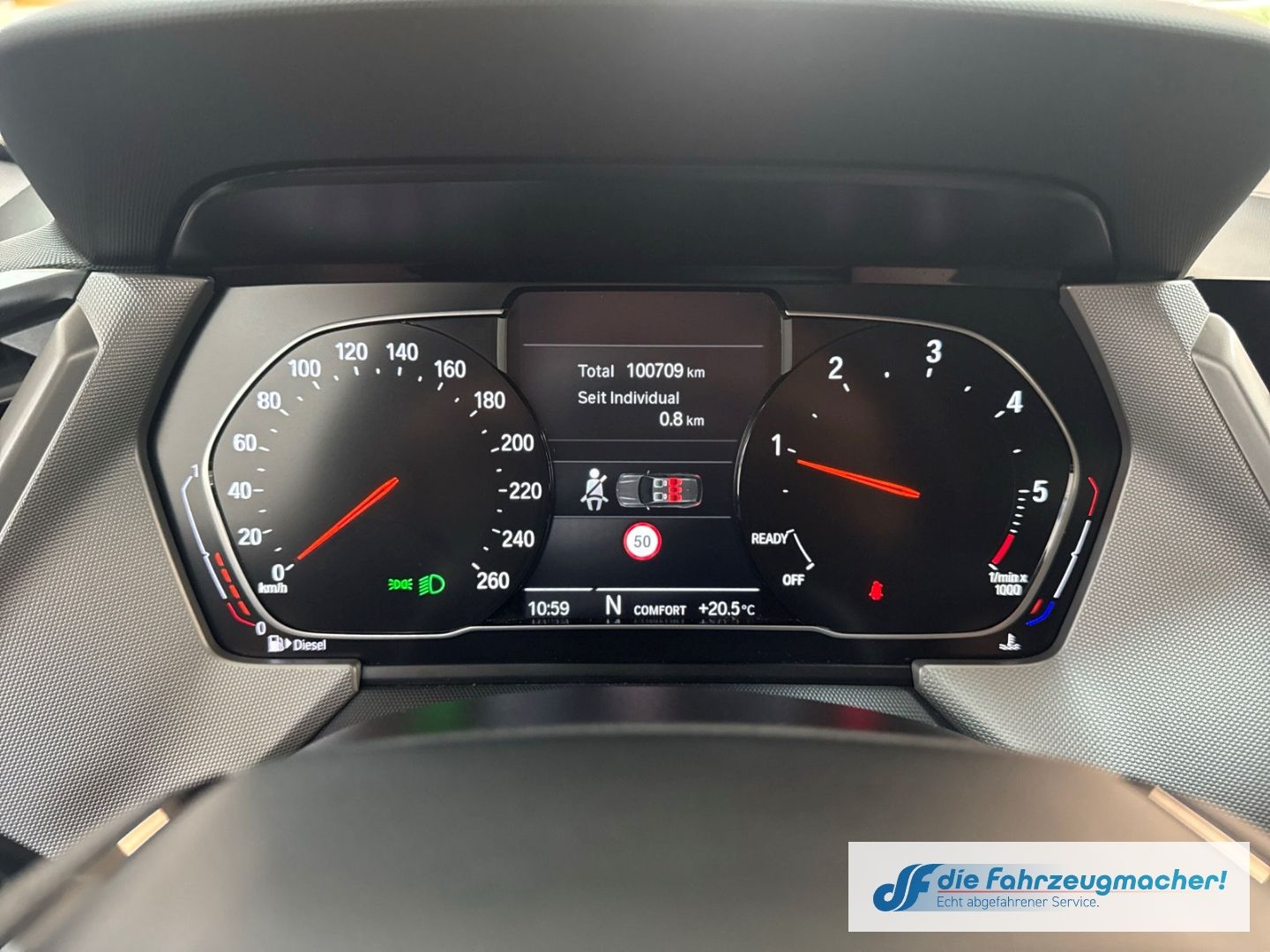 Fahrzeugabbildung BMW 118 Navi Digi Cockpit Mehrzonenklima Fahrerprofi