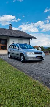 Opel Astra 1.6 - - Opel Astra aus 2001: Kombi