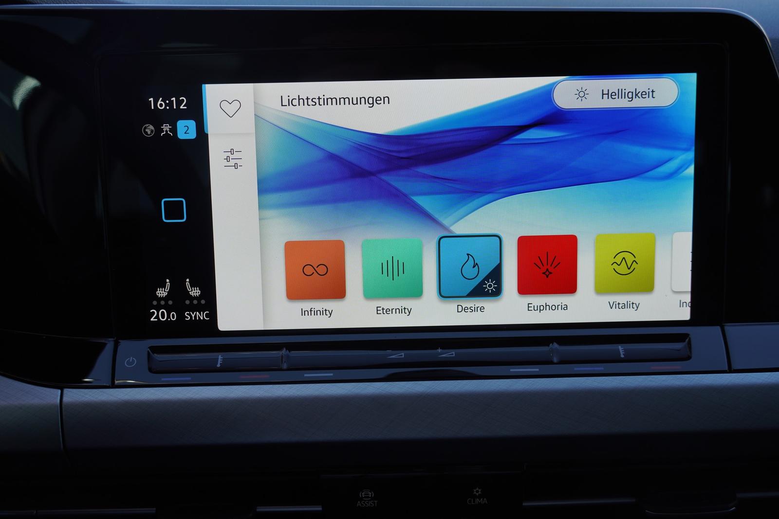 Volkswagen Golf VIII Variant 2.0 TDI DSG Life LED ACC Navi, миниатюра 22