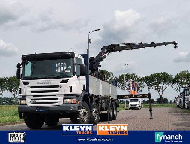 Scania P400 8X4 HIAB 288 EP-5