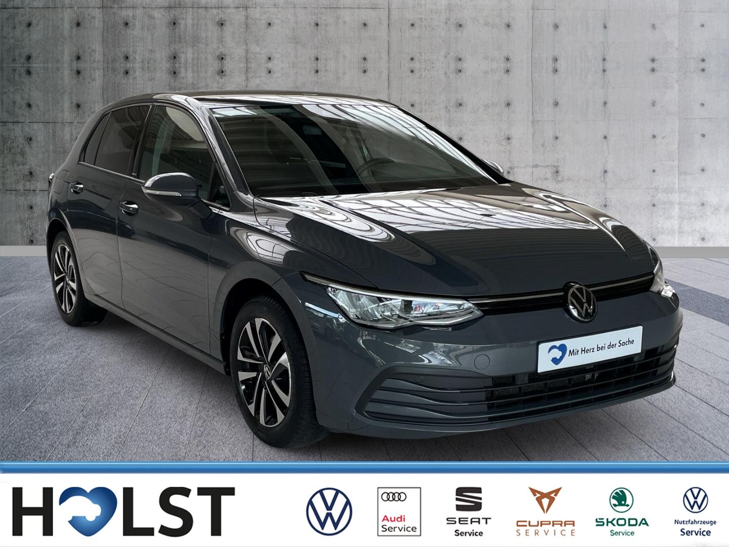 Volkswagen Golf VIII 1.5TSI United StdHZ ACC LED GJR, миниатюра 5
