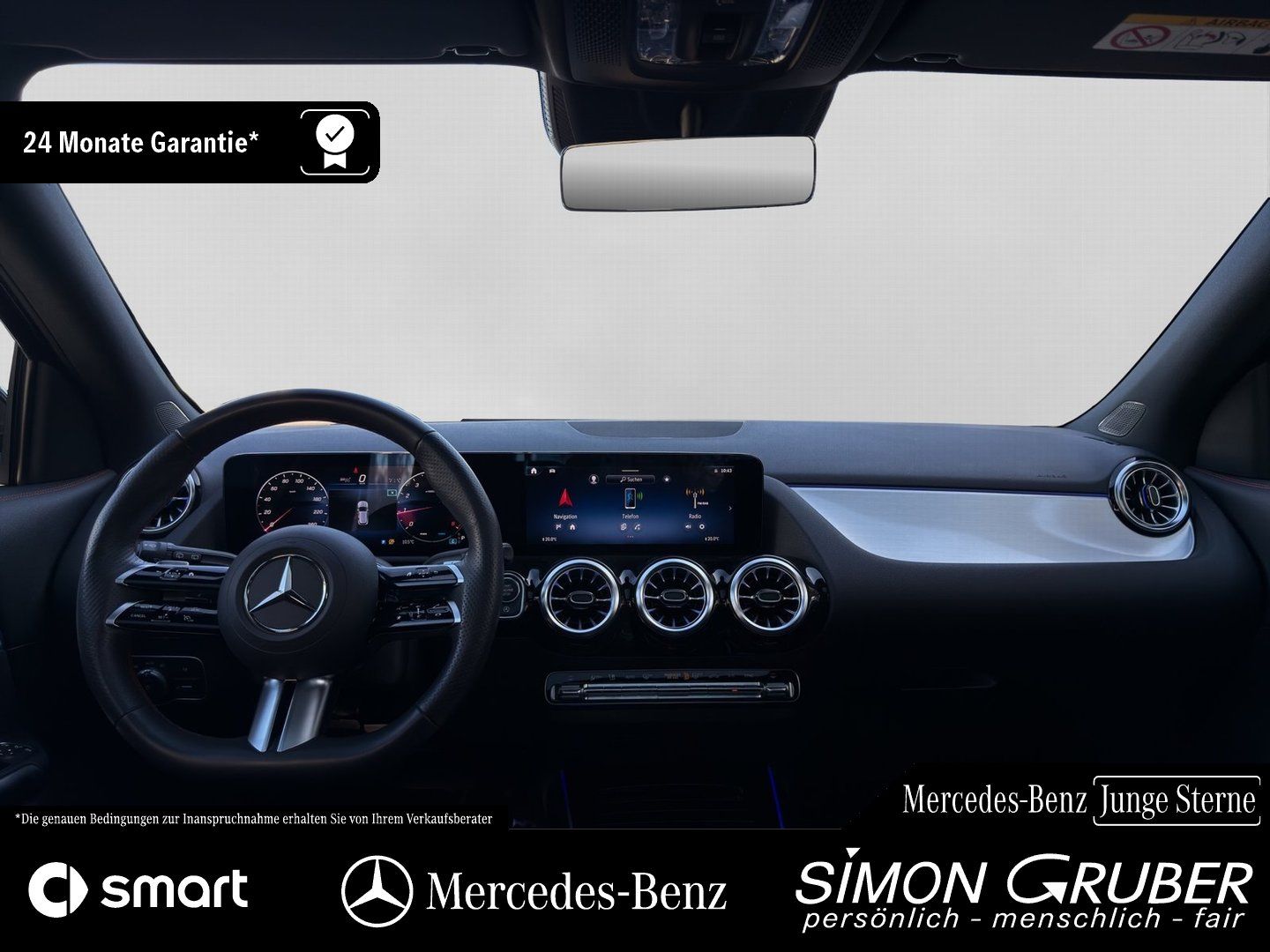 Fahrzeugabbildung Mercedes-Benz GLA 200 AMG Night Pano Fahrassist KeyGo Ambiente