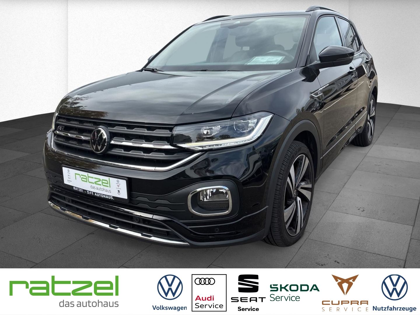 Fahrzeugabbildung Volkswagen T-Cross R-Line 1.5 TSI DSG Navi Kamera LED ACC L