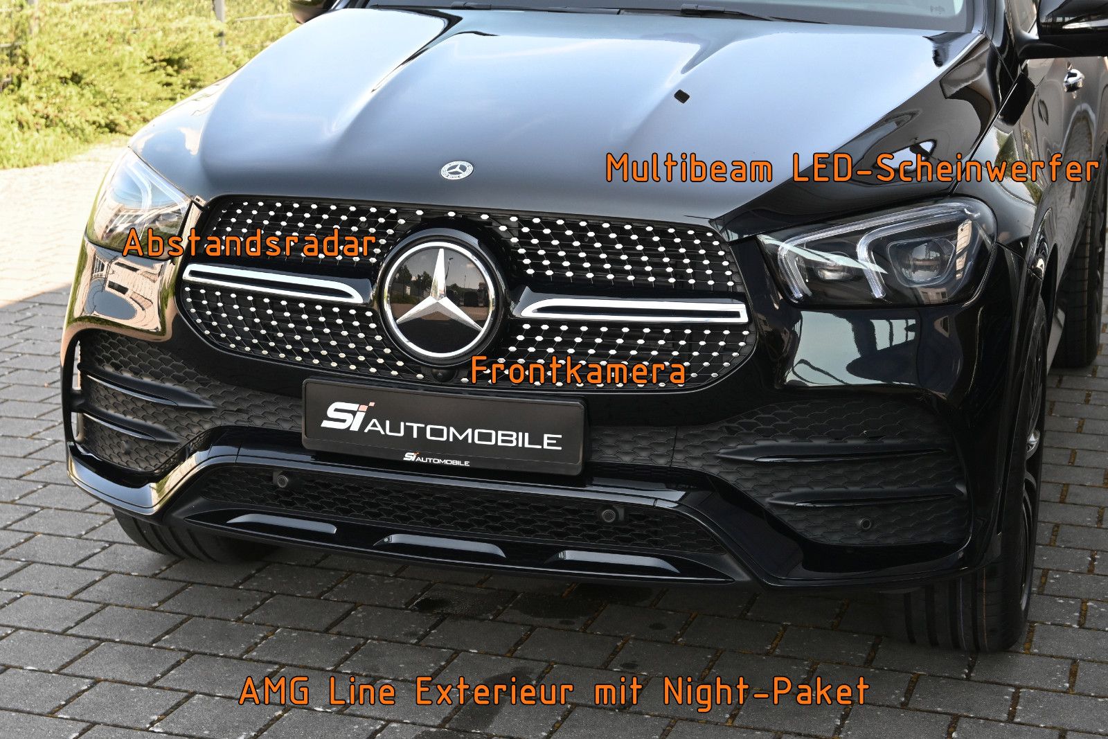 Fahrzeugabbildung Mercedes-Benz GLE 350 de 4MAT. Coupe AMG + NIGHT °ACC°AHK°HUD°