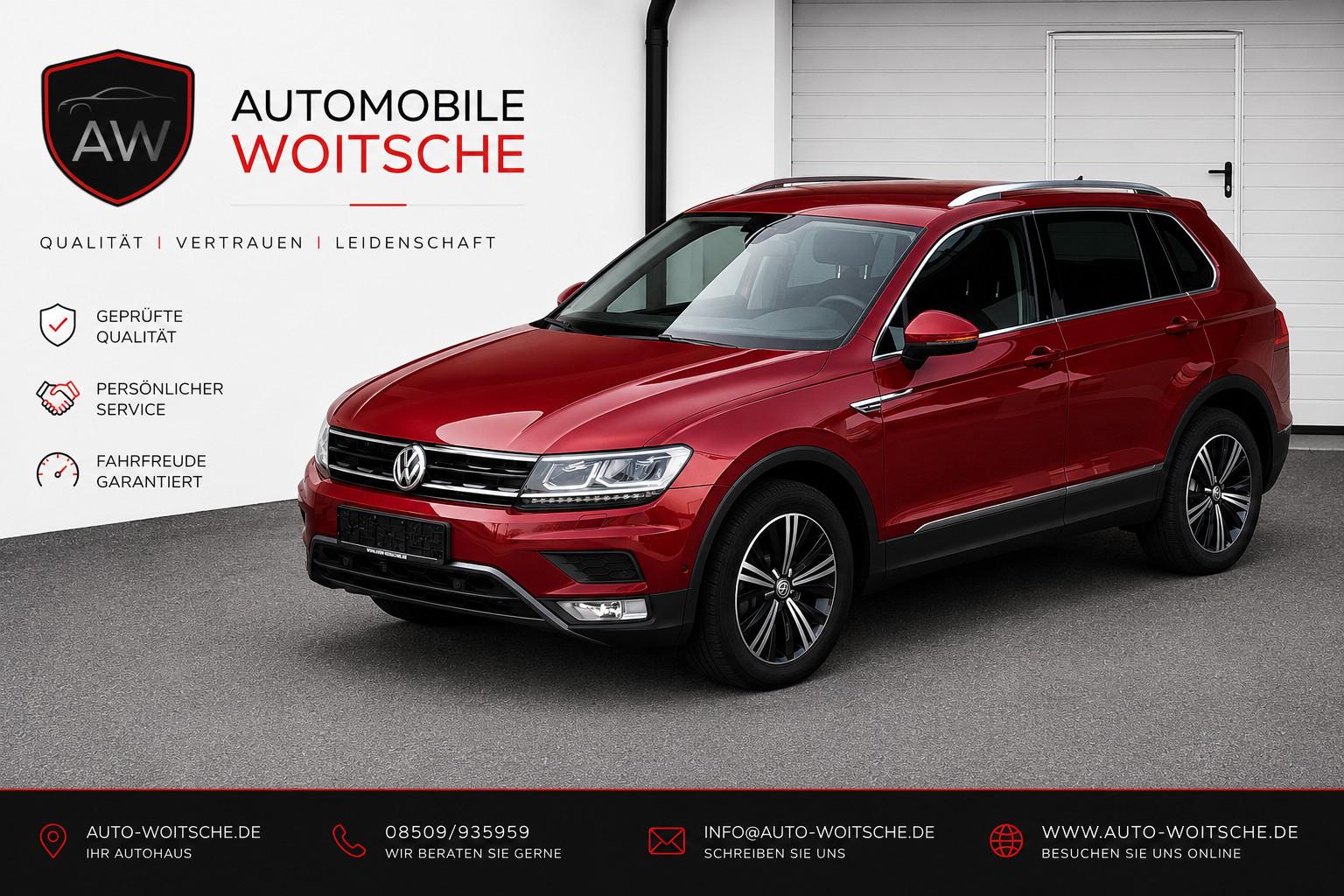 Volkswagen Tiguan Highline BMT 4Motion LED|ACC|AHK|NAVI|1Hd