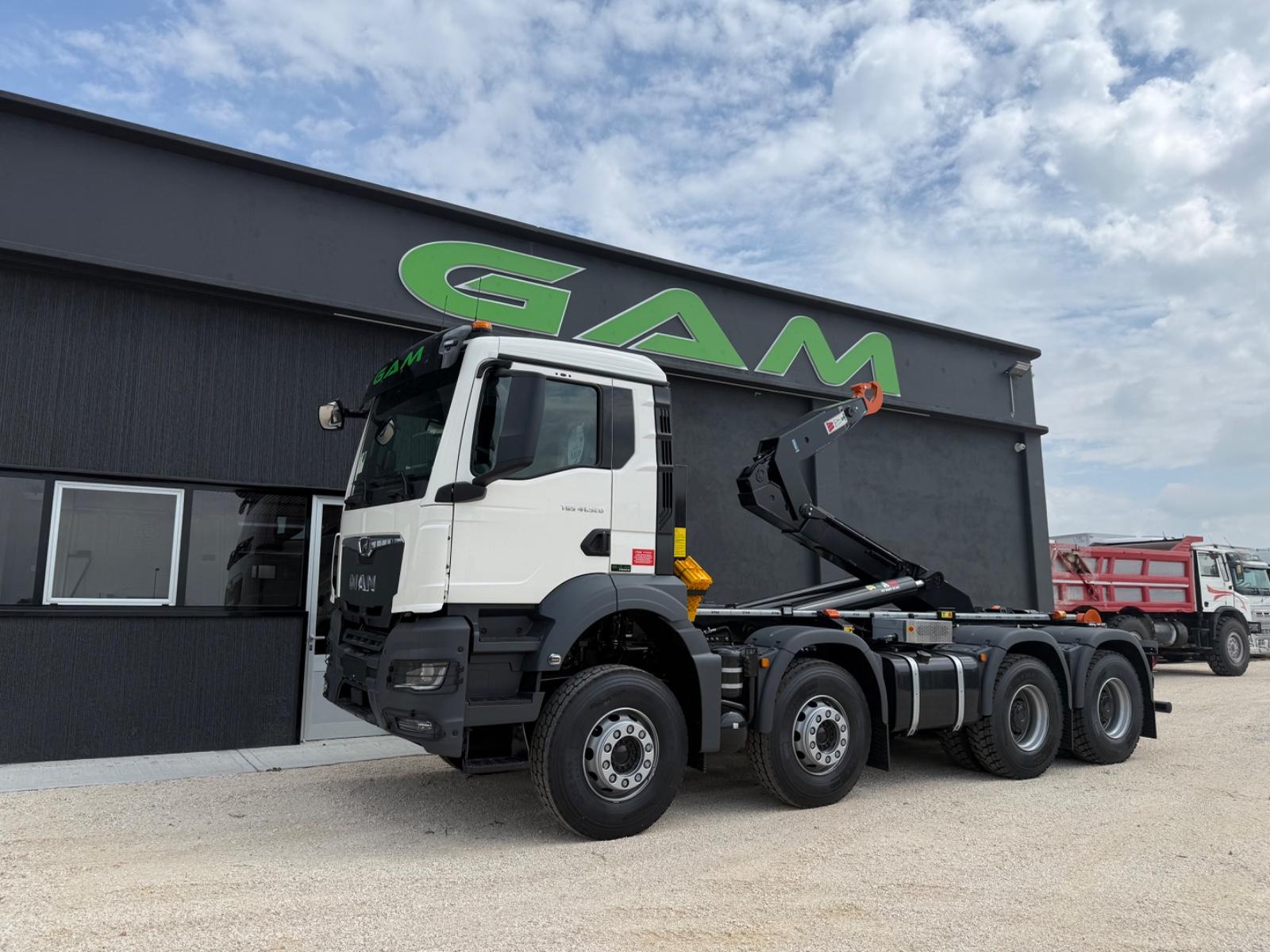 MAN 41.520 TGS 40Ton 8x4 Euro6 Abroll-Kipper TAM