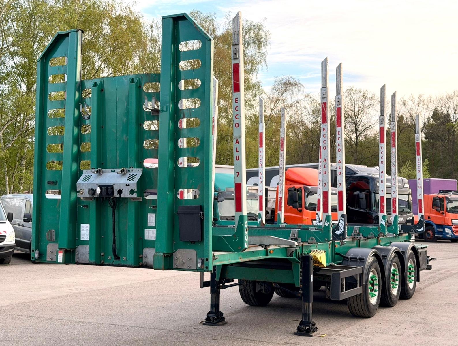 Schwarzmüller Y S1 6X ECCO ALU RUNGEN LIFT ACHSE TÜV NEU ALU F