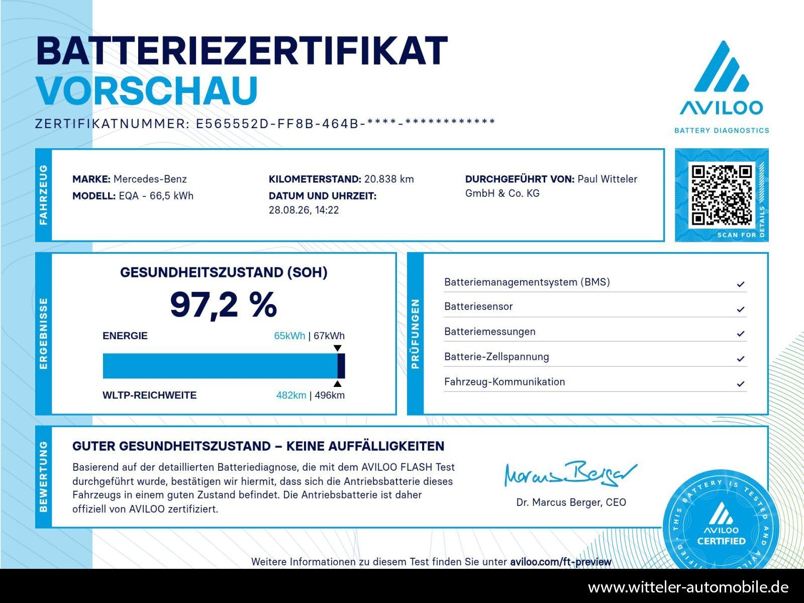 Mercedes-Benz EQA 350 4M AMG Line LED AHK PANO Night Burmester foto 25