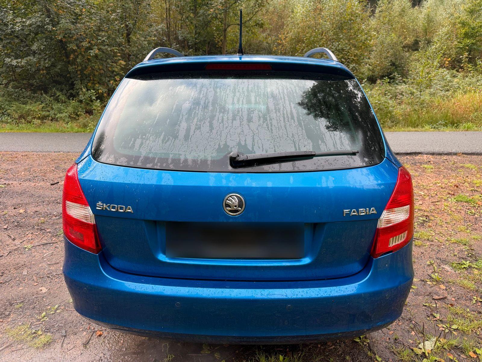 Skoda Fabia 2014 — engine