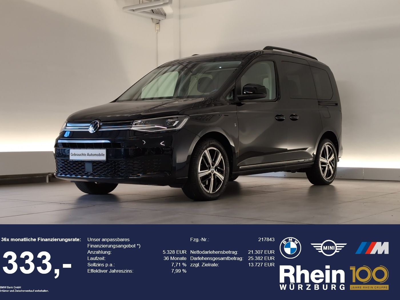 Volkswagen Caddy LED/RFK/Pano/DAB/MFL LED/RFK/Pano/DAB/MFL