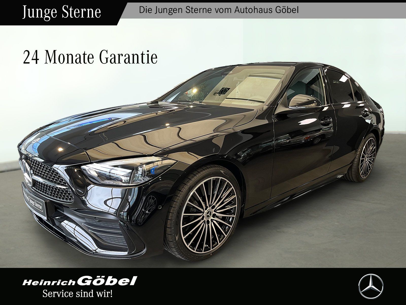 Fahrzeugabbildung Mercedes-Benz C 220 d AMG+DIGITAL.L+AHK+NIGHT+360°+MEMORY+SMI