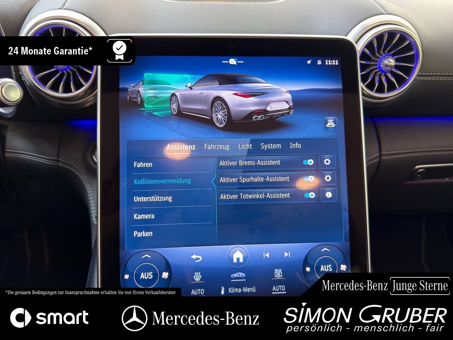 Fahrzeugabbildung Mercedes-Benz SL 43 AMG Nappa Sitzklima Massage Burmester