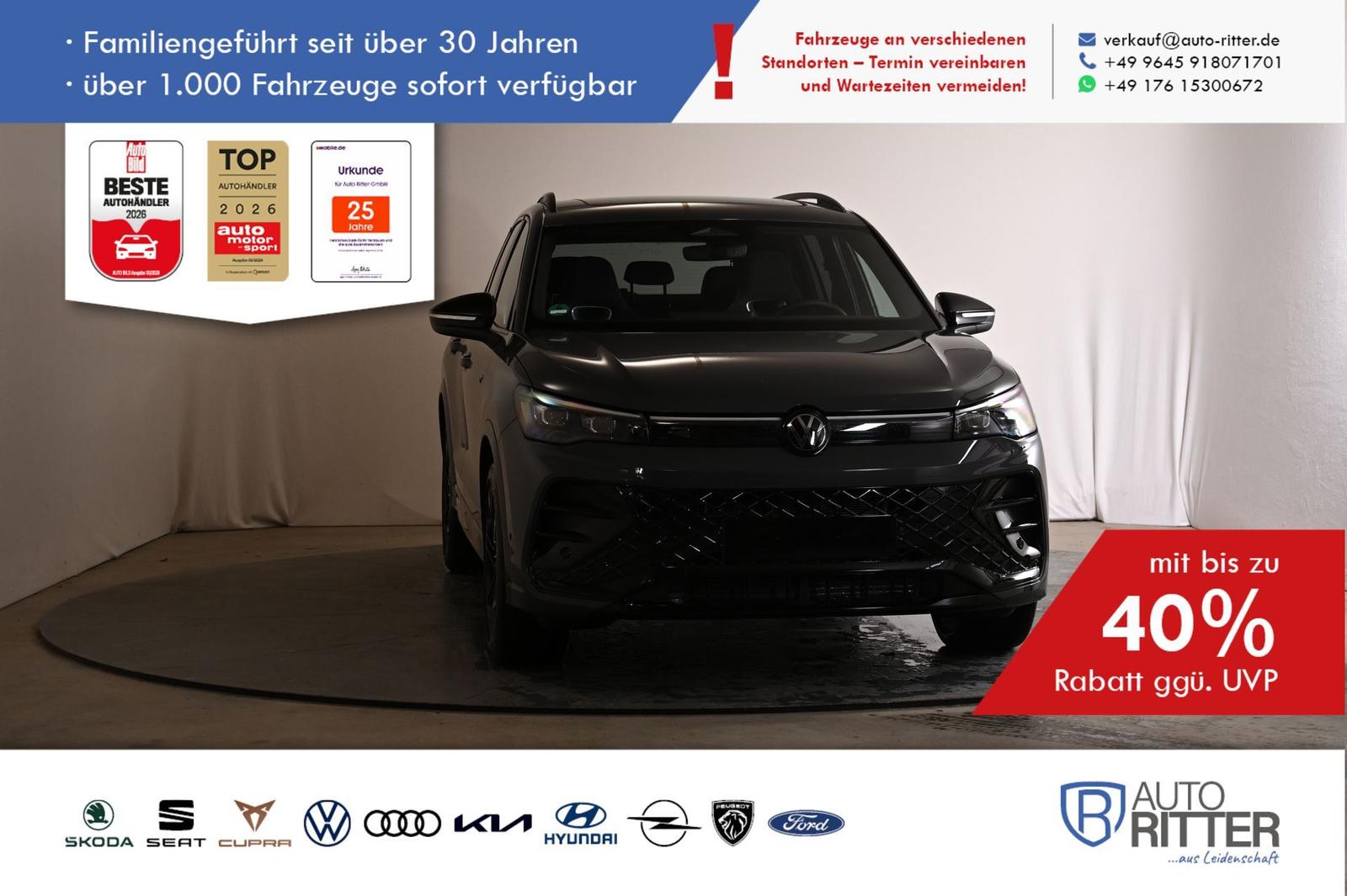 Volkswagen Tiguan R-Line ACC|AHK|RFK|PANO|LED|Massage|Ca...