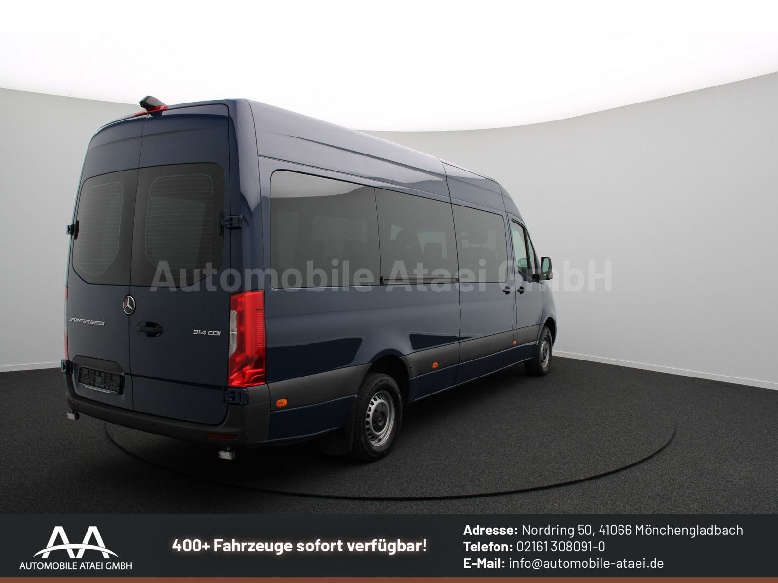 Fahrzeugabbildung Mercedes-Benz Sprinter Tourer 314 *MAXI* 8-SITZE+KAMERA 8793