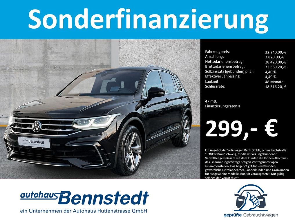 Volkswagen Tiguan 2.0 TDI R-Line LEDER PANO HuD AHK