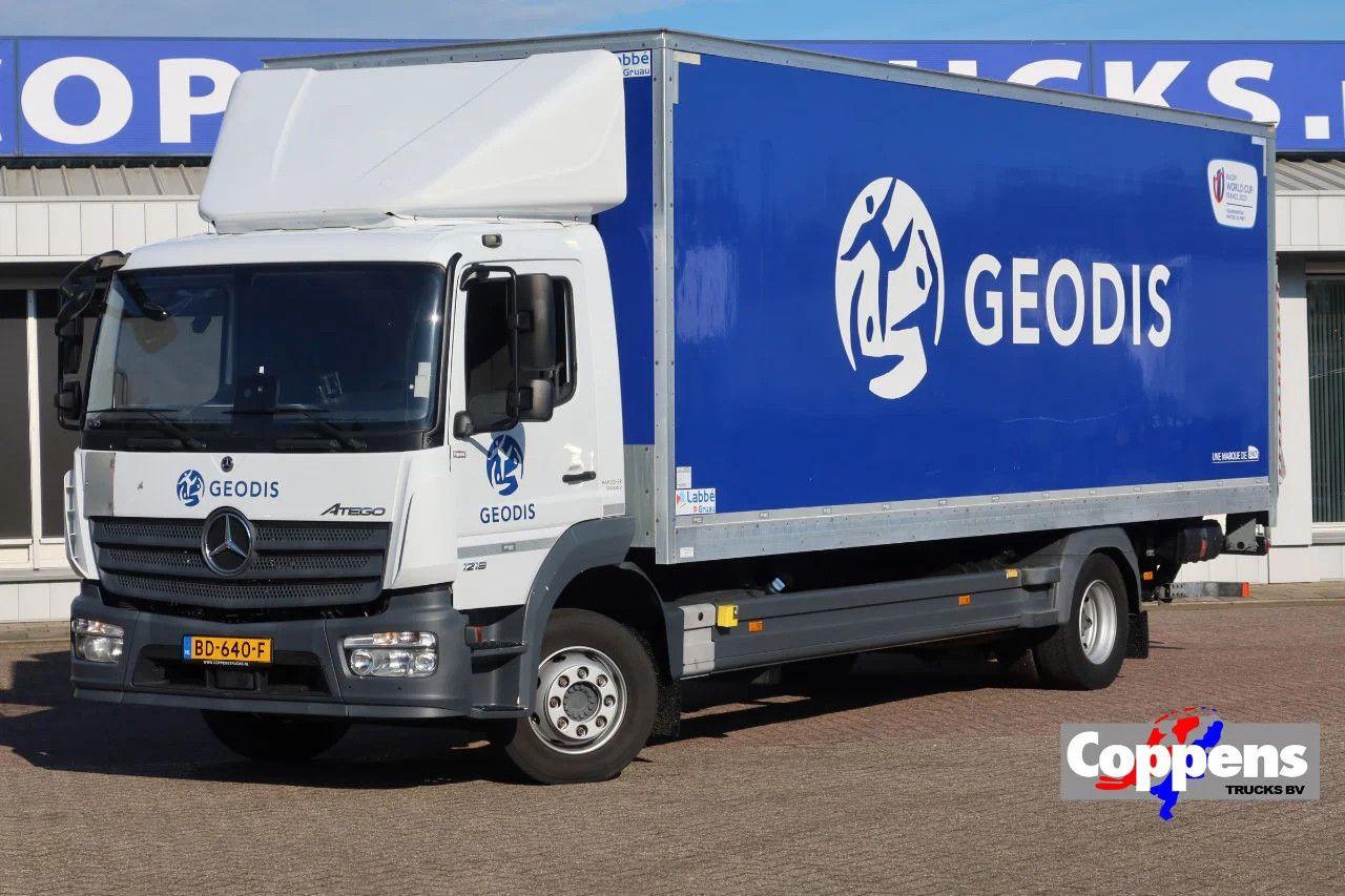 Mercedes-Benz Atego 1218 Bakwagen + Laadklep DHollandia 1500kg