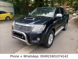 Toyota Hilux 3.0 D 4x4 Autm. Navi Klima  AHK  dGST14 - gebrauchte Toyota Hilux aus dem Jahr 2012