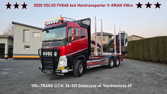 Volvo FH4 540 6x4 HolzTransporter V-KRAN V10cx