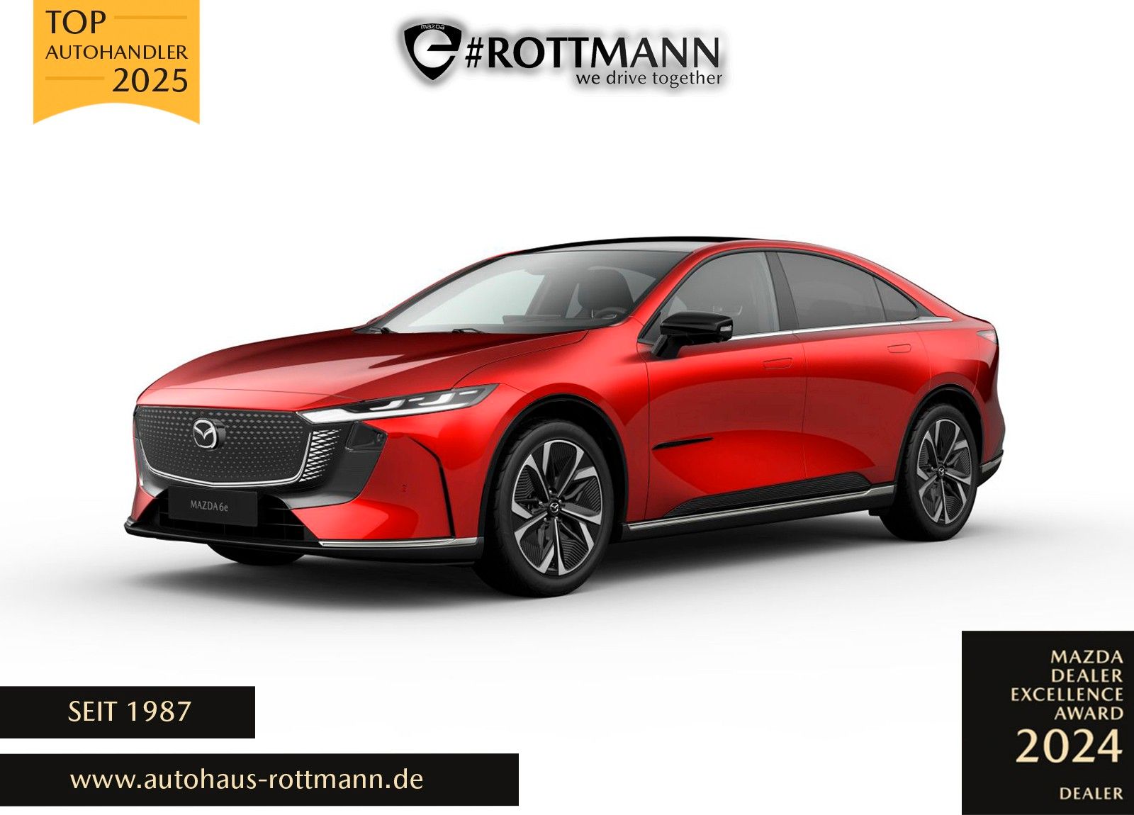 Mazda 6e EV 258ps Aut. Takumi Sony/Panoram/360°/LederS