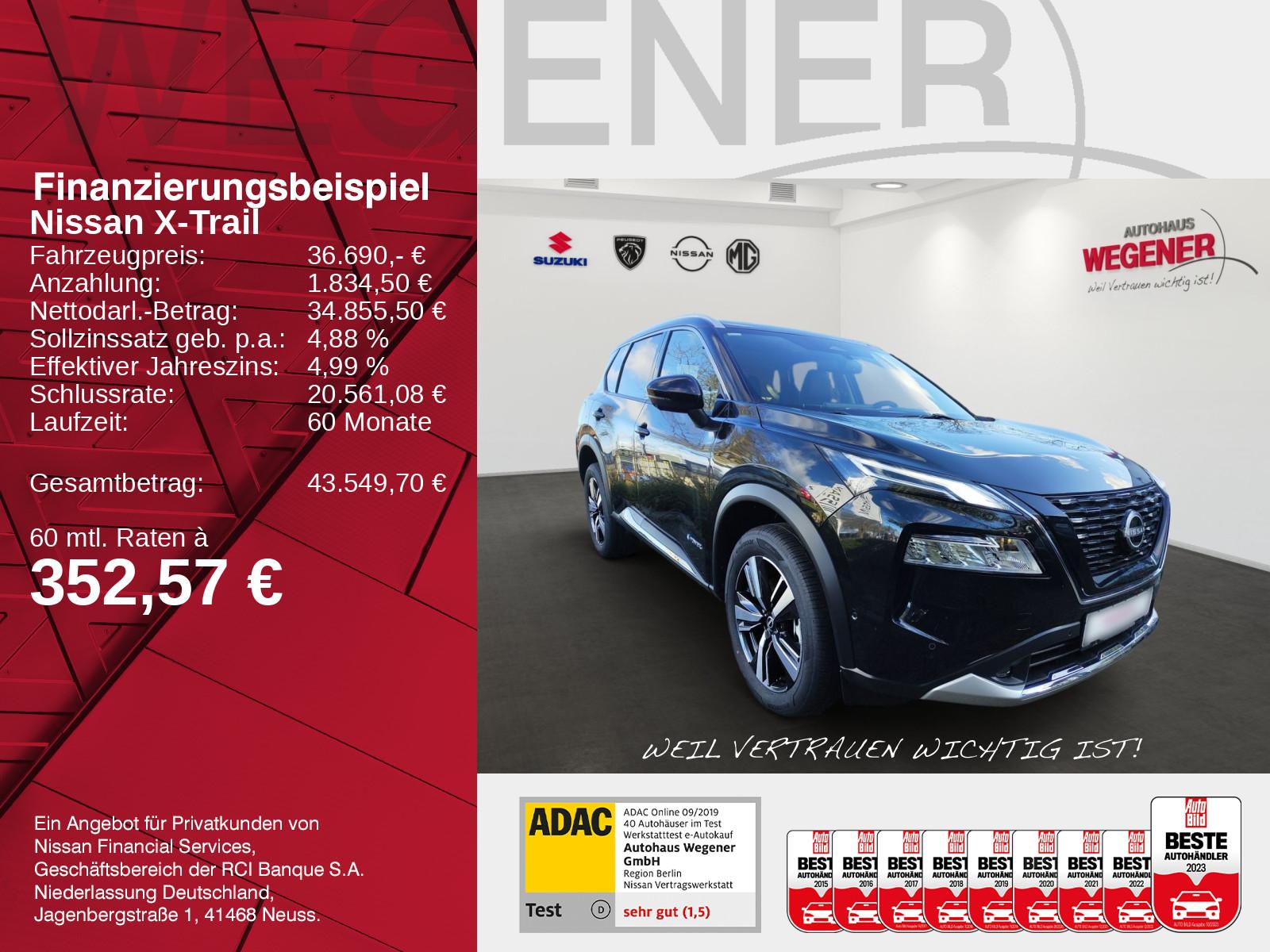 Nissan X-Trail Tekna 1.5 AT - HUD NAVI SHZ Keyless 360C