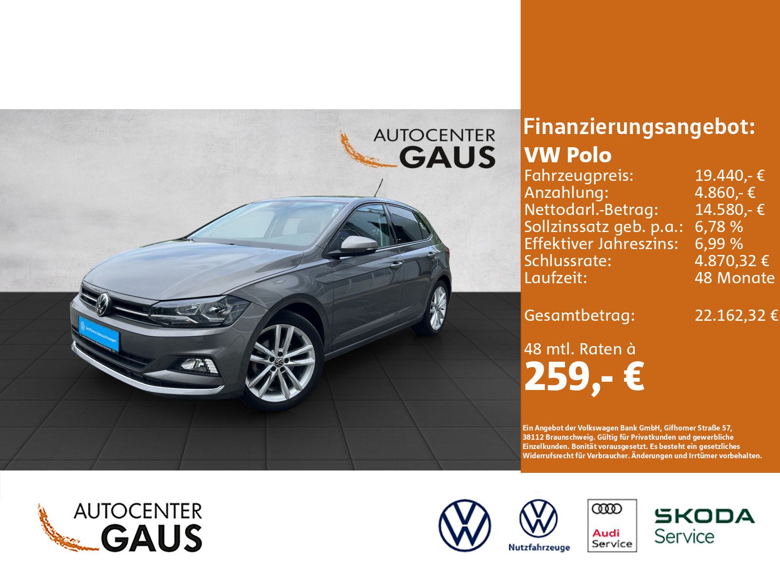 Polo Highline 1.0 TSI DSG Navi*Kamera*Klima