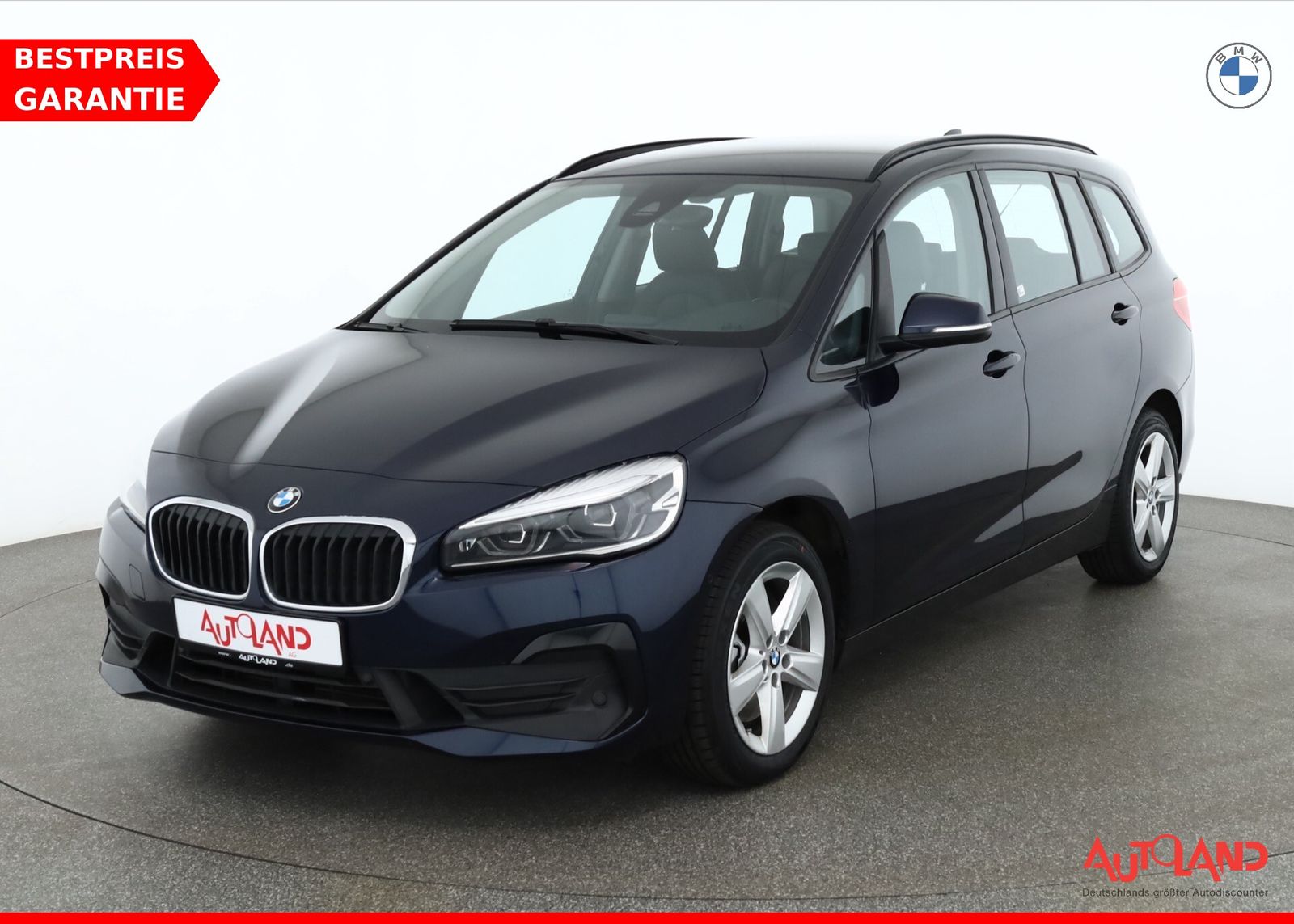 BMW 220d Gran Tourer Advantage LED Navi PDC AHK