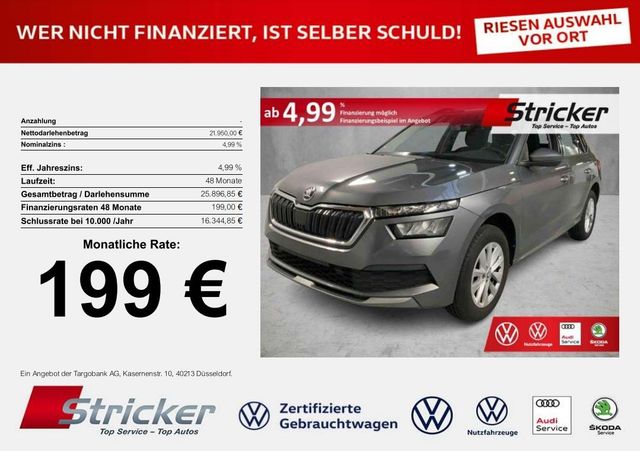 Skoda Kamiq Ambition 1.0TSI DSG 199,-ohne Anzahlung Si