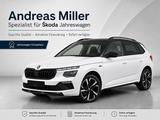 Skoda Kamiq 116 PS DSG Monte Carlo AHK Kamera Panorama - weiße Skoda Kamiq