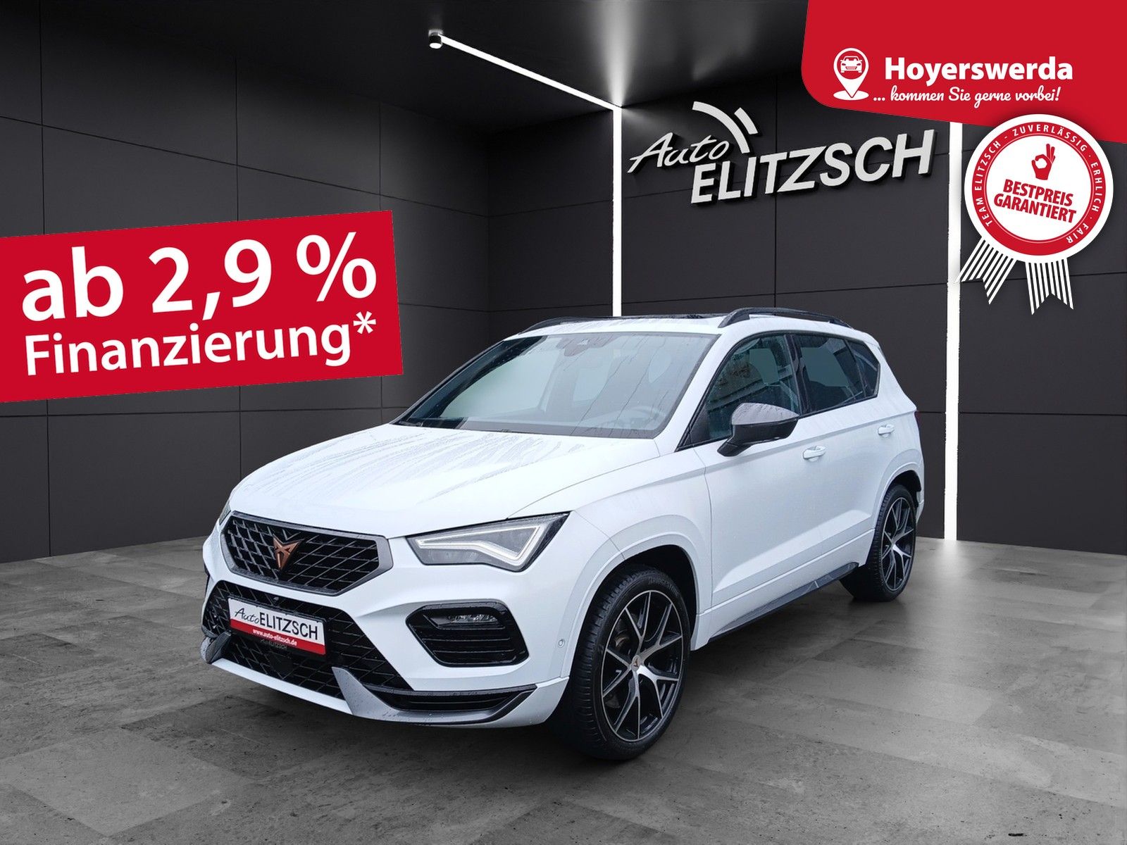 Fahrzeugabbildung CUPRA Ateca TSI DSG 4Drive LED AHK Navi Pano AID ACC P