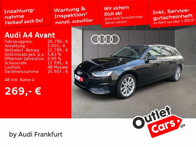 Audi A4 Avant 40 TFSI S tronic LED Navi Panorama DAB