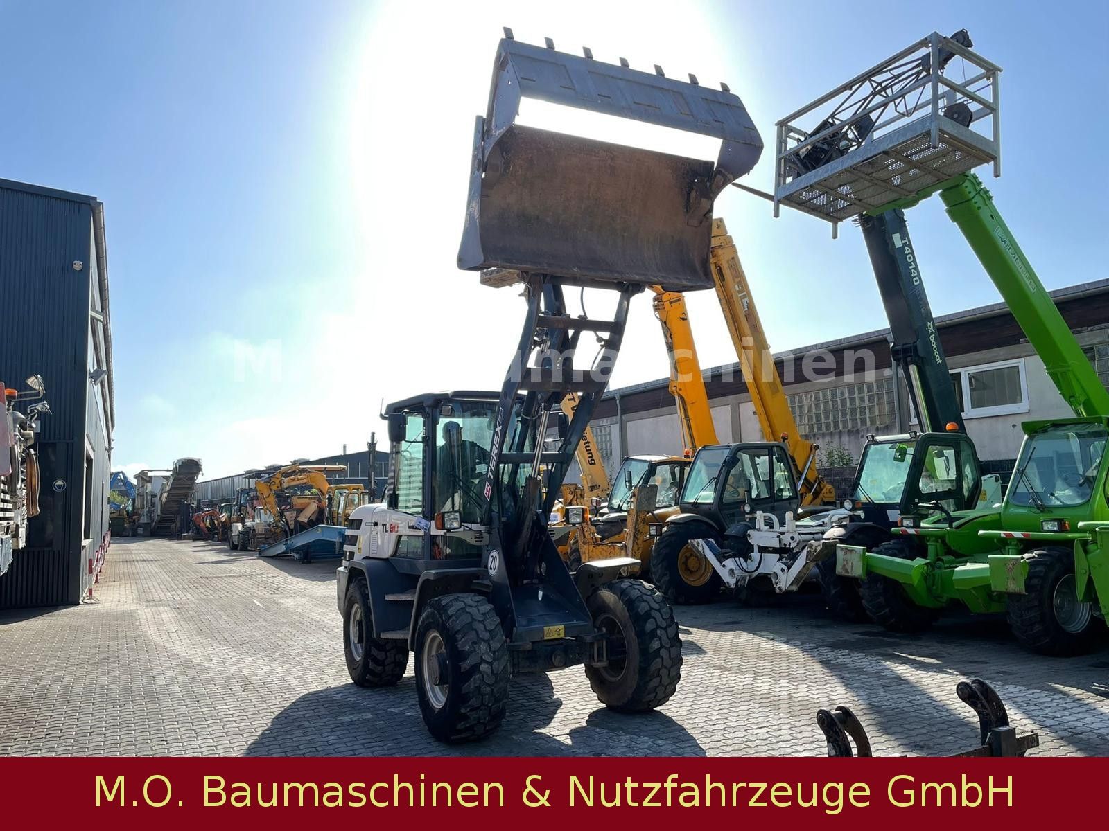 Fahrzeugabbildung Terex TL 80 / Klappschaufel/Palettengabel/SW/2100Bstd