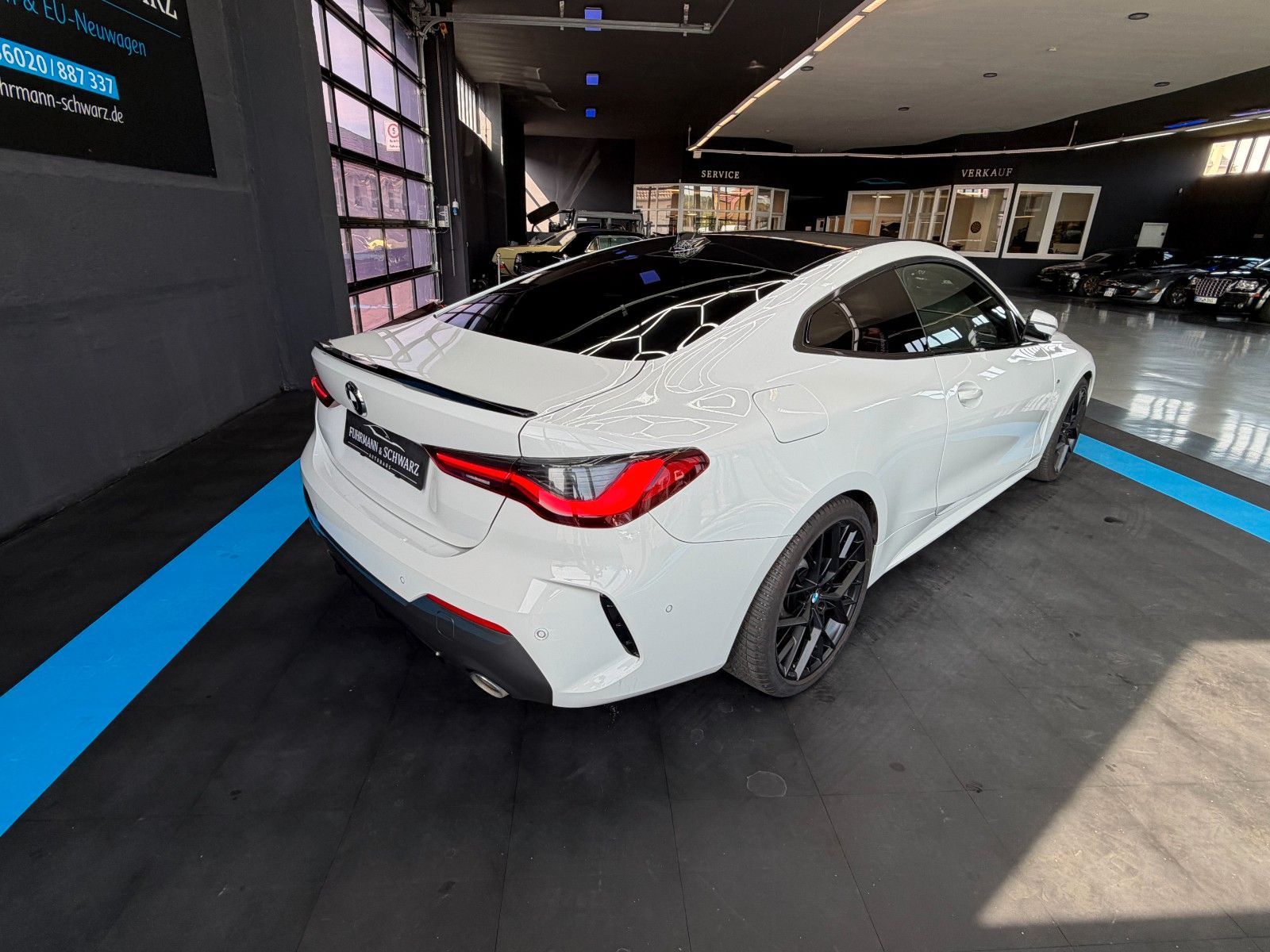 BMW 430iCoupe MSport Glasdach Leder Rfkam Navi foto 4