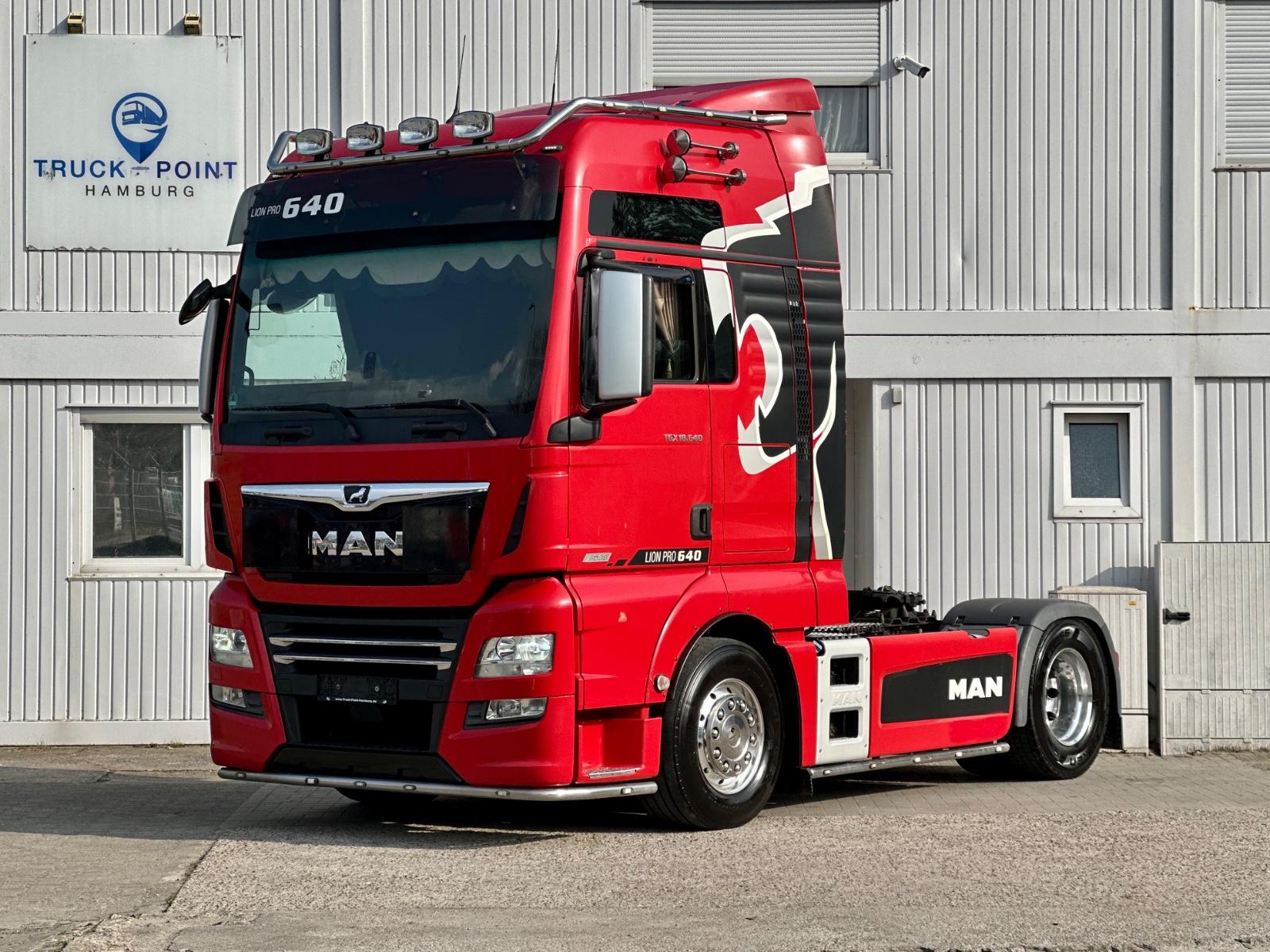MAN TGX 18.640 Lion Pro / 2xTank / Retarder / TÜV !