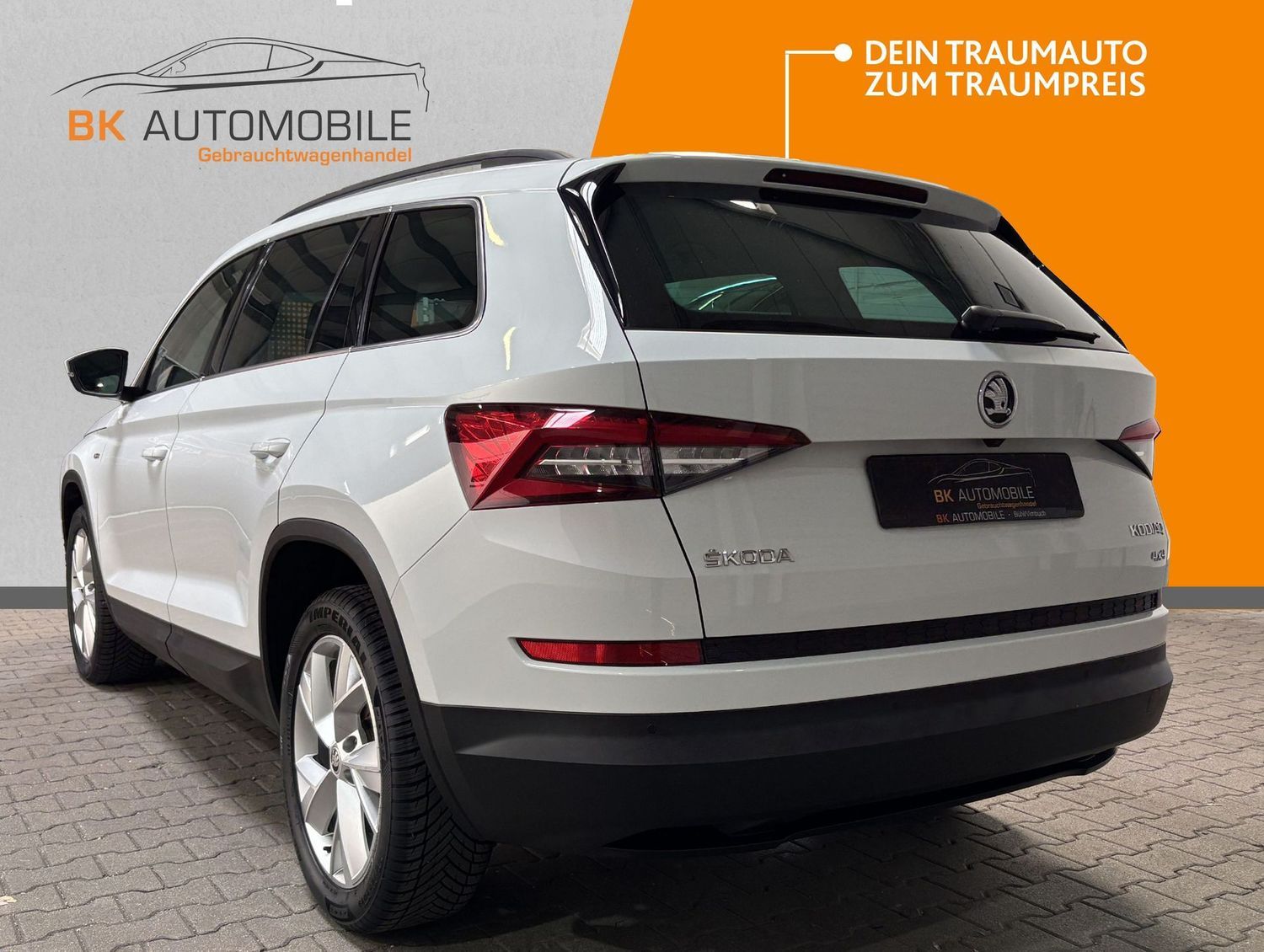 Fahrzeugabbildung SKODA Kodiaq 4x4#LED#ACC#Spur#Standh.#Ambiente#Leder#K