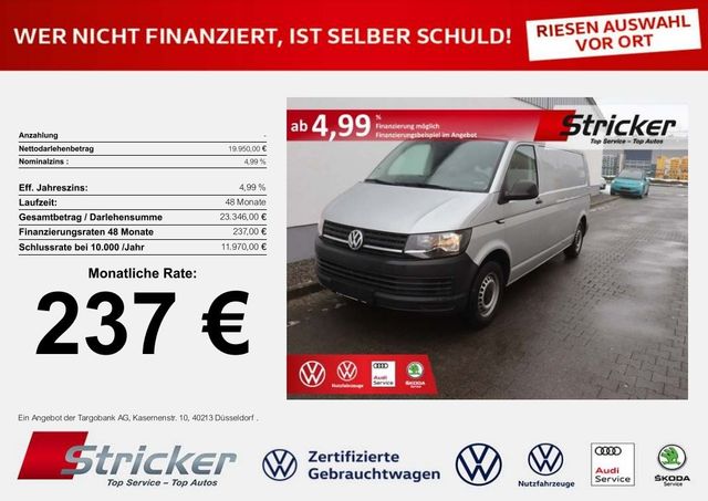 Volkswagen T6  Transporter Lang 2.0TDI 237,-ohne Anzahlung