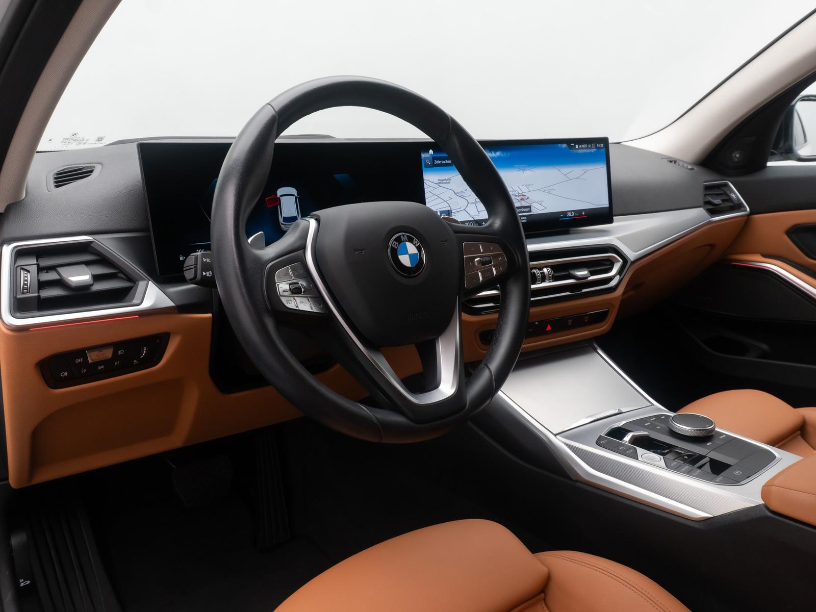 BMW 330 i Komfort HUD Kamera H/K Leder Sport 18Zoll, миниатюра 21