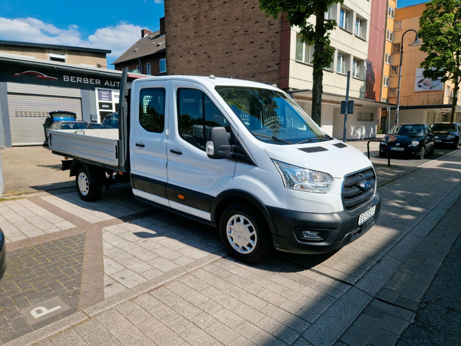 Ford Transit Pritsche 350 L3*DoKa*KLIMA*7-Sitze*AHK*