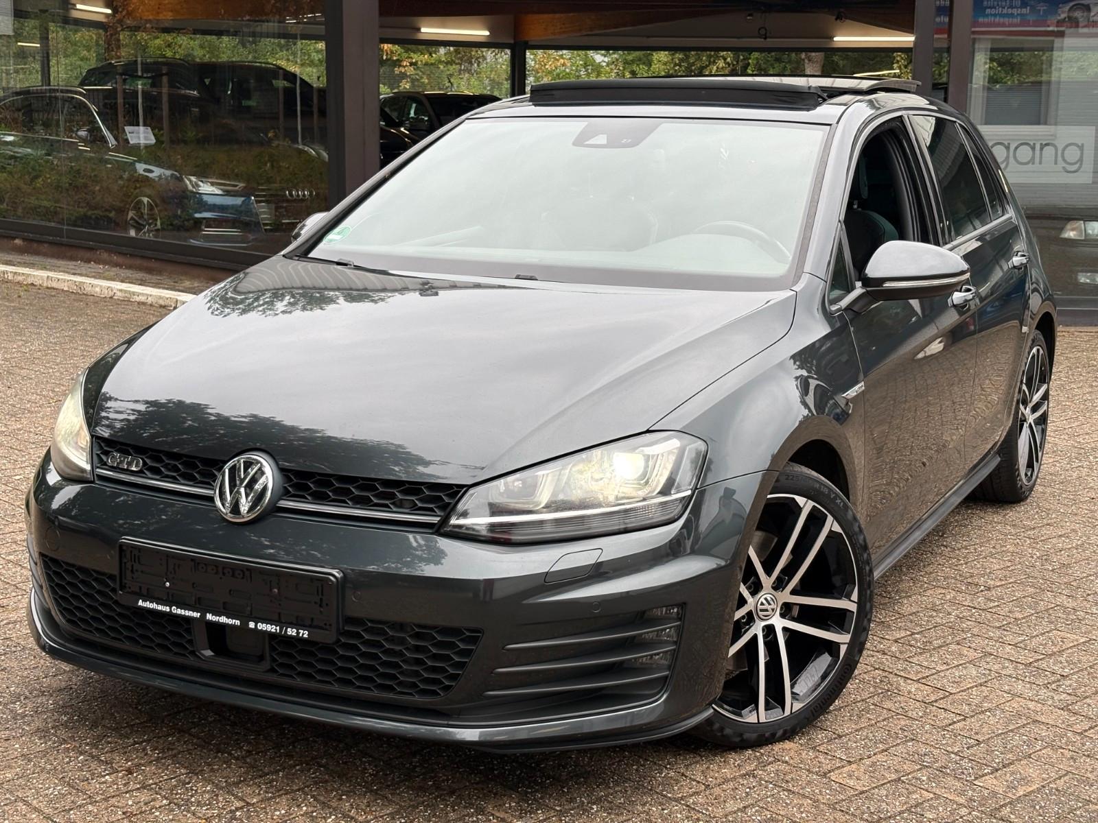 Volkswagen Golf VII Lim GTD *1.HAND*LEDER*PANO*KEYLESS*KAM*