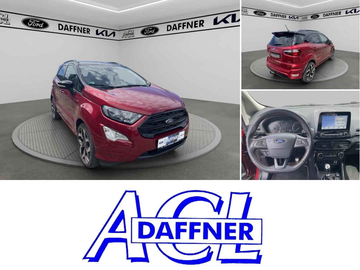 Ford EcoSport ST-Line Kamera Tempomat DAB B&O Navi