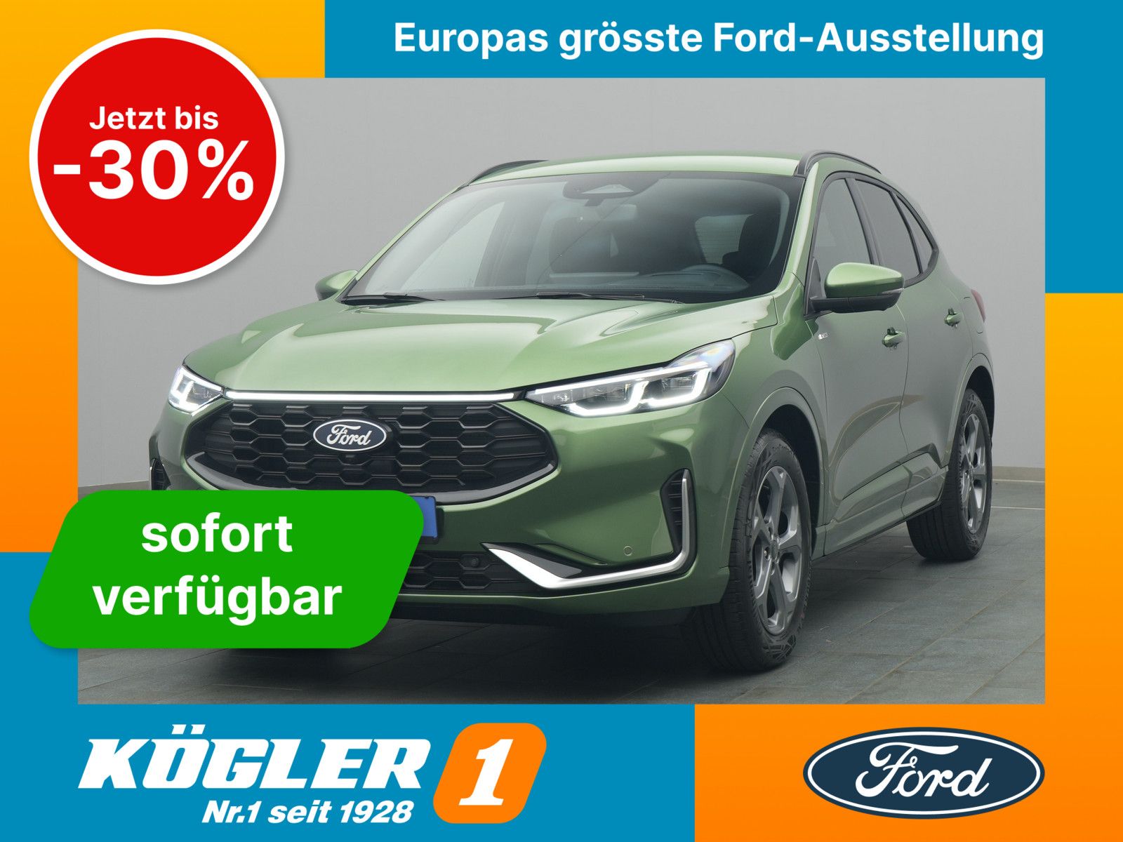 Ford Kuga ST-Line X 186PS Aut./Winter-P./LED -25%*