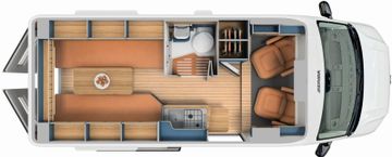 HYMER  ERIBA  HYMERCAR Eriba Car 602 Winter+Chassis Paket Schlafdach