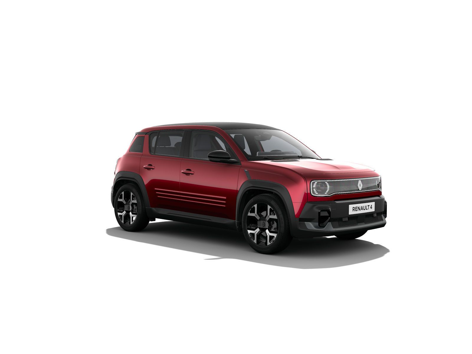 Fahrzeugabbildung Renault R 4 Techno "plein sud" 150 Comfort Range - mit KI generiert/bearbeitet