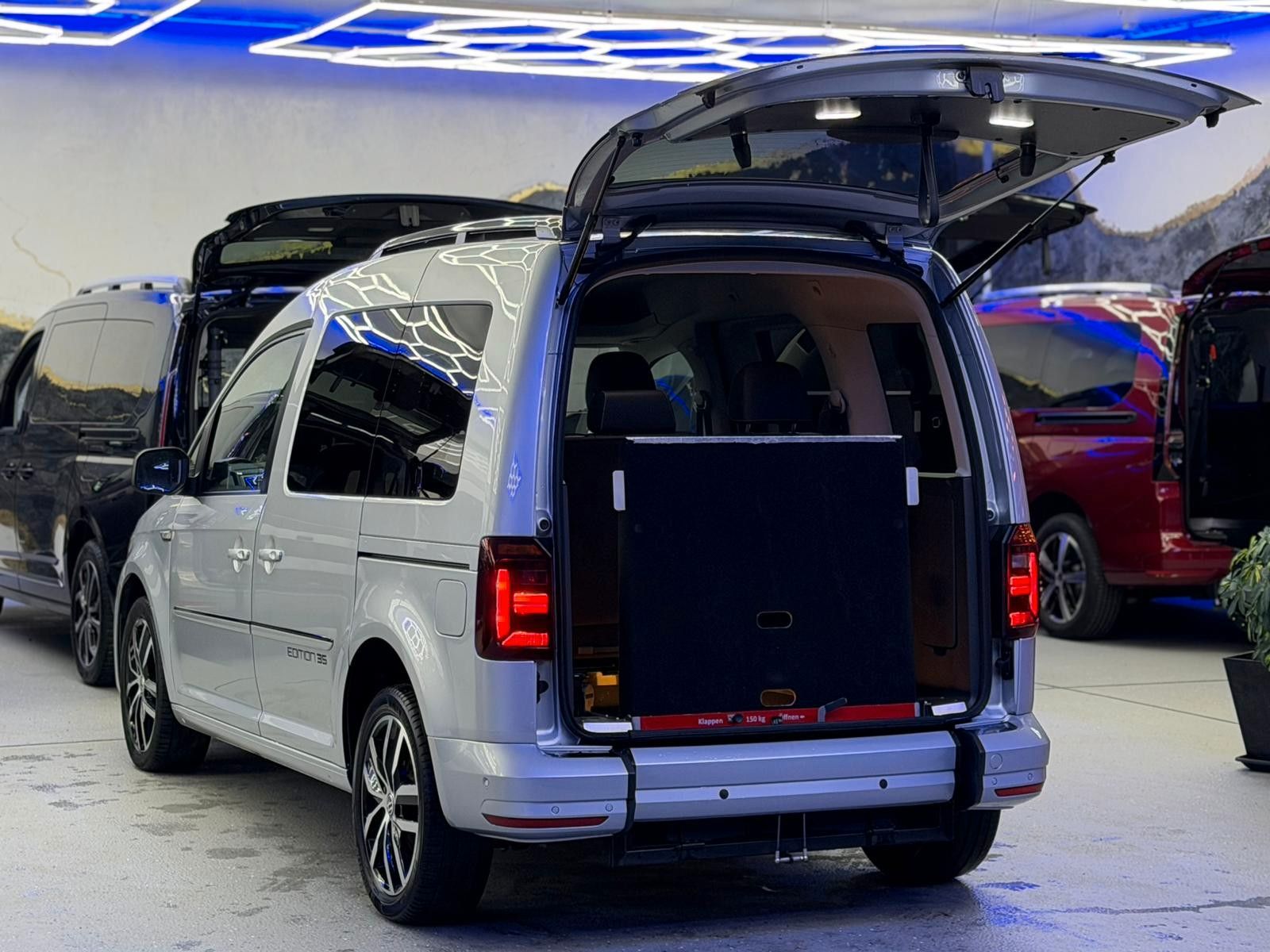 Volkswagen Caddy-DSG-Behindertengerecht-Edition 35-Rampe foto 16