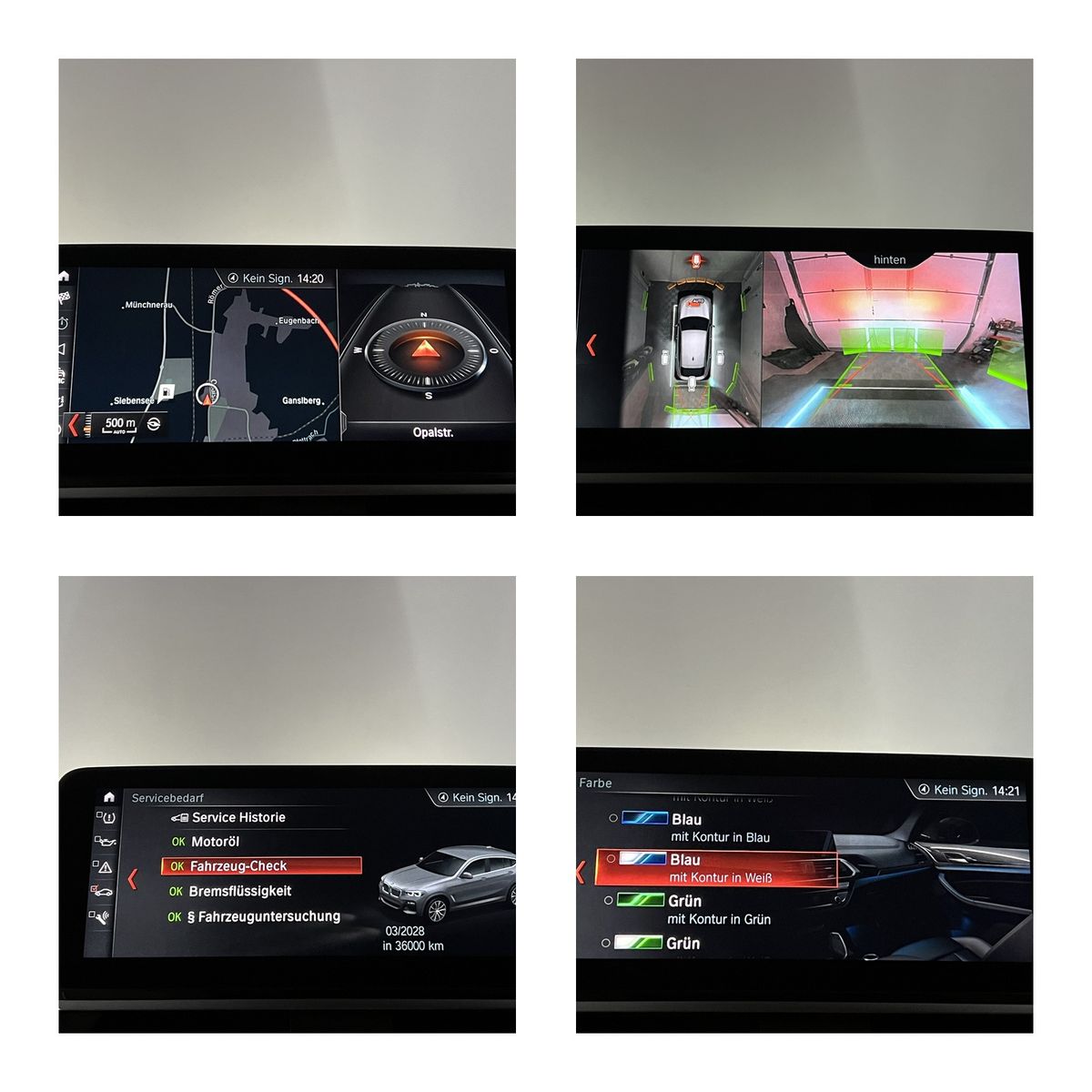 Fahrzeugabbildung BMW X4 xDrive 30 i M SPORT/ACC/H&K/HuD/PANO/DE FZG