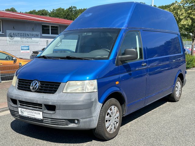 Volkswagen T5 Kasten-Hochdach 1.9TDI/Klima/AHK/TÜV/AU-NEU