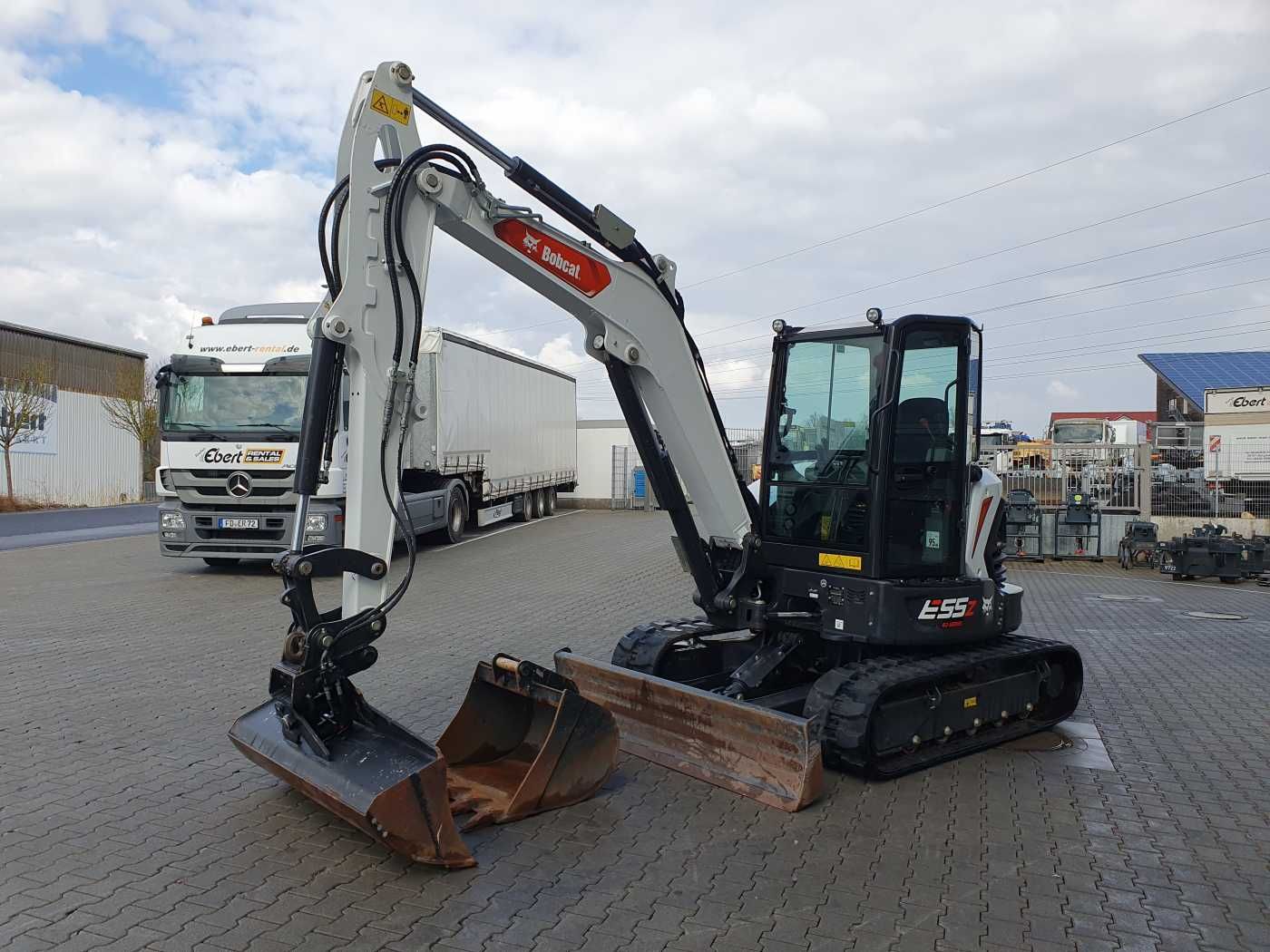 Fahrzeugabbildung Bobcat E55Z / nur 207h! / 2023 / 1x hydr.GL 1x TL