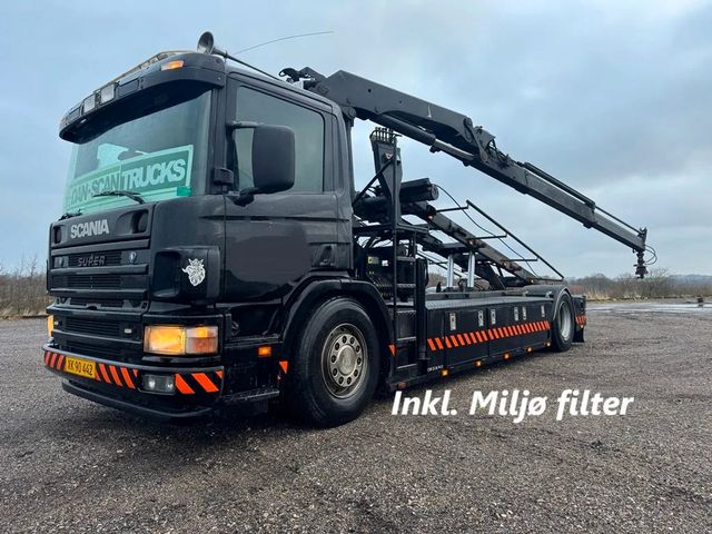 Scania P94-260 Palfinger crane PK 15002. rotor and hydr